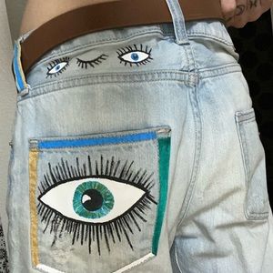 Express jeans boyfriend style